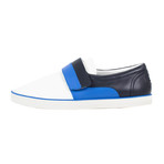 Bottega Veneta // Leather Velcro Strap Sneakers // White (US: 8)