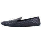 Bottega Veneta // Weaved Leather Dress Shoes // Black (US: 6)