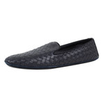 Bottega Veneta // Weaved Leather Dress Shoes // Black (US: 6)