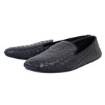 Bottega Veneta // Weaved Leather Dress Shoes // Black (US: 6)