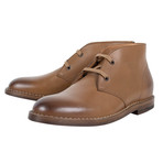 Bottega Veneta // Leather Chukka Boots // Brown (US: 5)