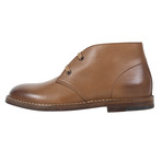 Bottega Veneta // Leather Chukka Boots // Brown (US: 5)