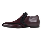 Bottega Veneta // Leather Loafer Dress Shoes // Burgundy (US: 10)