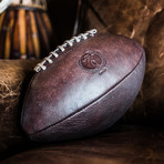 Leather Americian Football // Heritage Brown