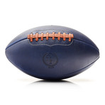 Leather American Football // Navy + Tan Lace
