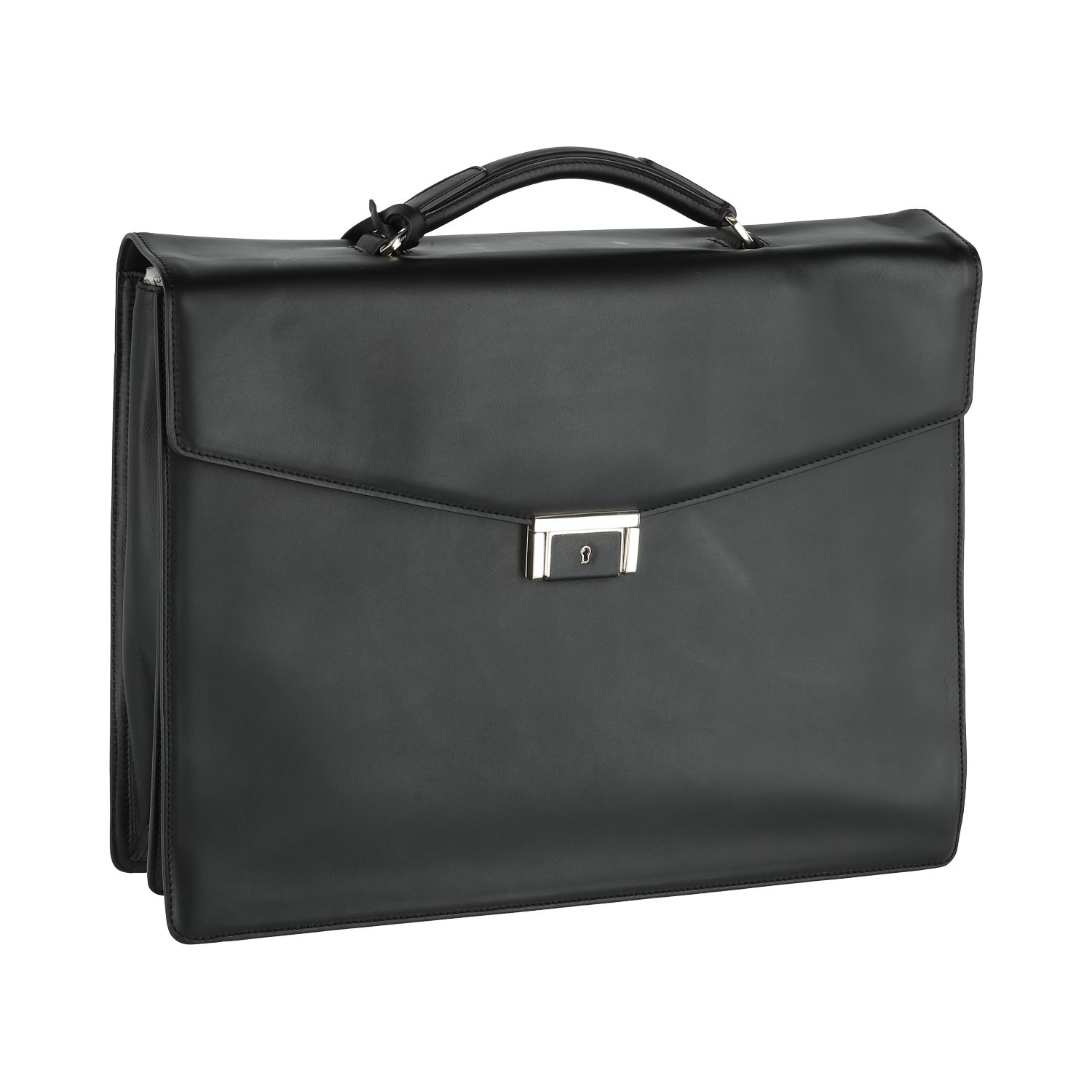 Business Briefcase // Black II Brioni Touch of Modern
