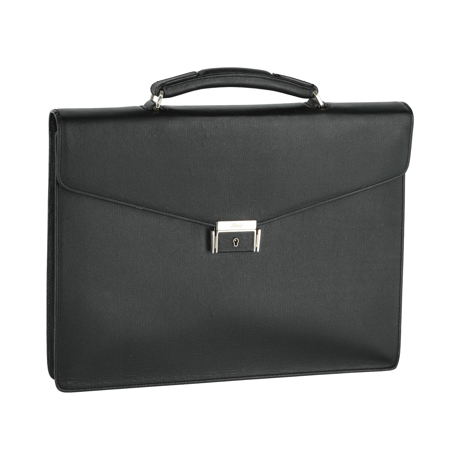 Business Briefcase // Black + Gray + Blue - Designer Goods - Touch of ...