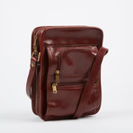 Leather Travel Bag // Brown
