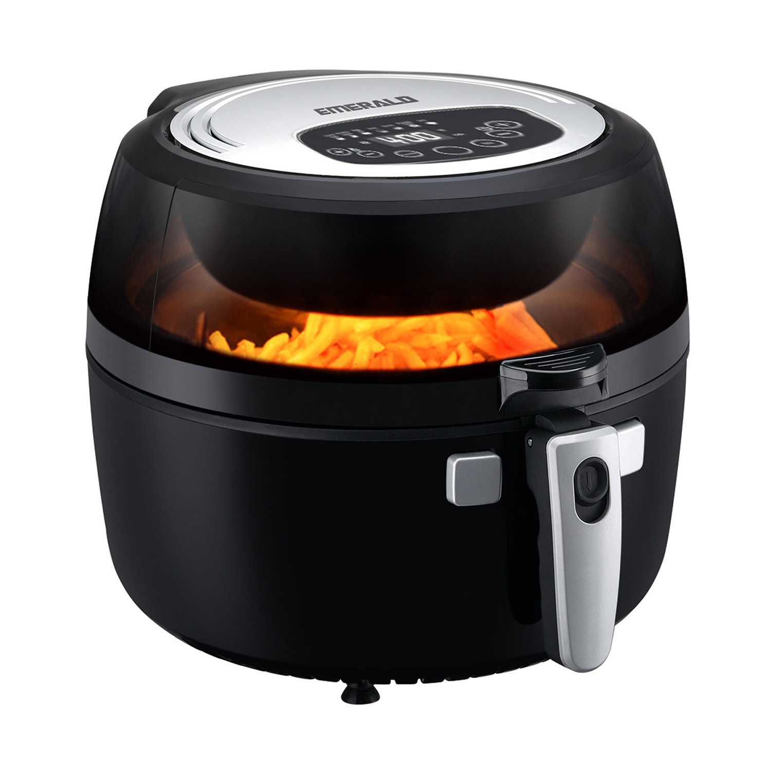 Rotating Air Fryer + Digital LED Timer - Emerald - Touch of Modern