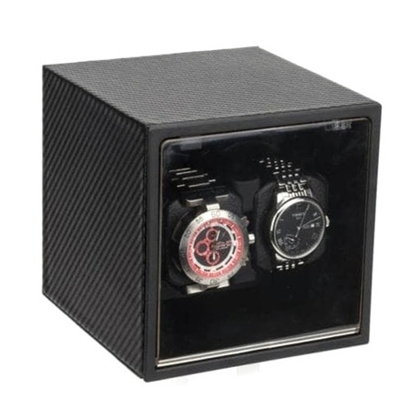WestWood 1 Double Watch Winder // Carbon Fiber
