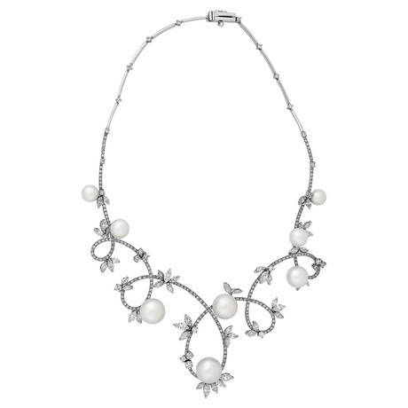 Stefan Hafner 18k White Gold Diamond Necklace I // Length: 15"