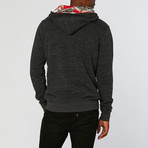 Navajo Lined Zip Hoodie // H Black + Arizona (2XL)