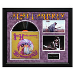 Signed + Framed Album Collage // Jimi Hendrix