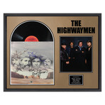 Signed + Framed Album Collage // The Highway Men