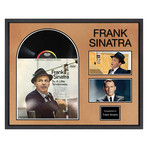 Signed + Framed Album Collage // Frank Sinatra