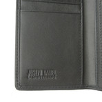 Genuine Leather Card Wallet + ID Window // Black