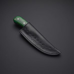 Fixed Blade Damascus Steel Skinning Knife // HB-0287