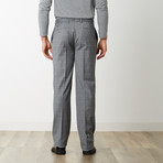 2BSV Notch Lapel Suit // Gray Windowpane (US: 38R)