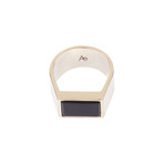 Aetherston // Protolith Signet Ring // Gold (S/M)
