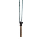 Icon Brand // Torpedo Necklace // Black
