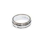Icon Brand // Premium Sine Wave Ring // Silver (S/M)