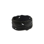 Icon Brand // Plume Ring // Black (S/M)