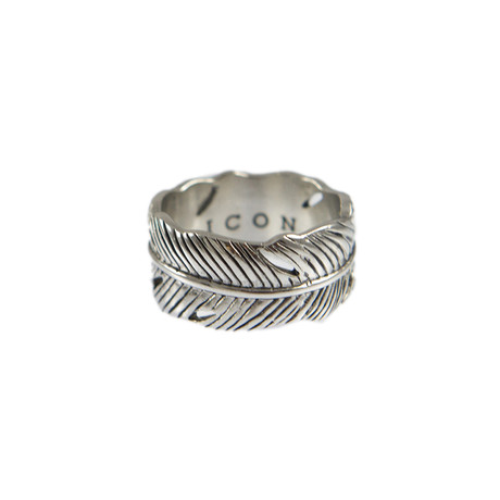 Icon Brand // Plume Ring // Silver (S/M)