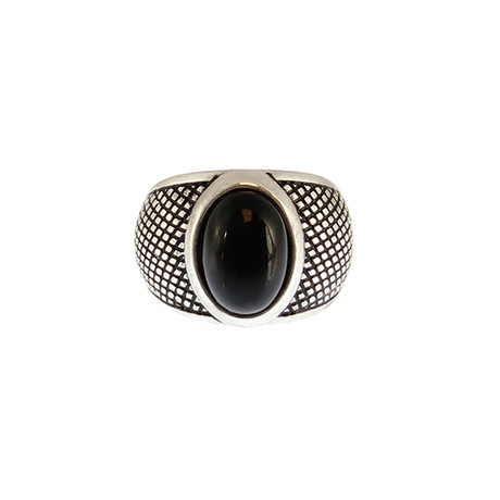 Icon Brand // Stone Me Ring // Silver (S/M)
