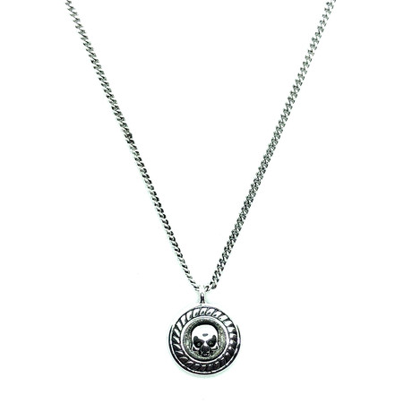 Rebel Heritage // Coronal Suture Necklace // Silver