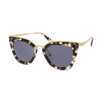 Prada // Women's Sunglasses // White Havana Violet + Violet