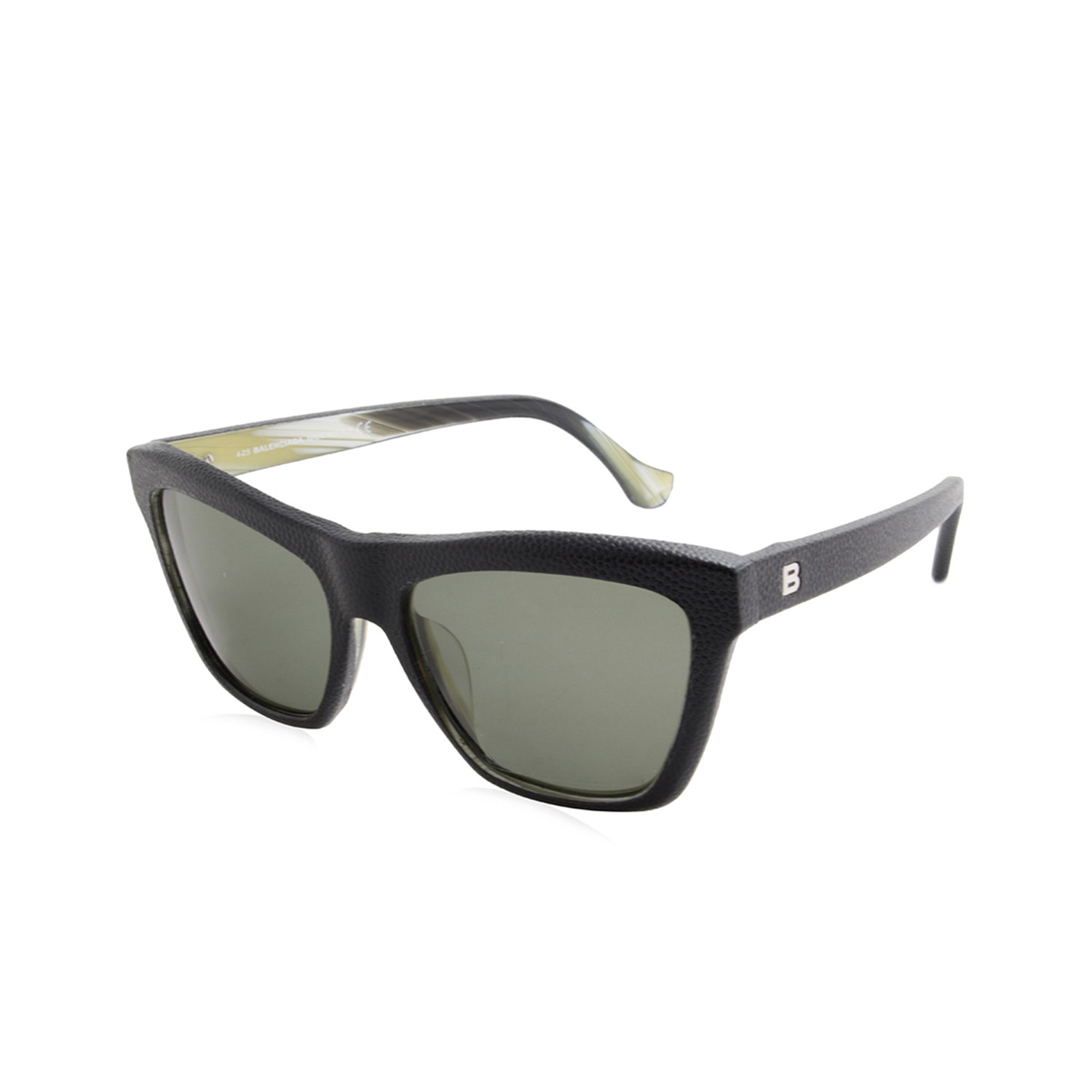 Balenciaga // Cat Eye Sunglasses // Shiny Black + Gradient Smoke