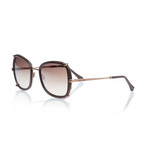 Roberto Cavalli // Oversize Square Sunglasses // Bronze + Brown Gradient