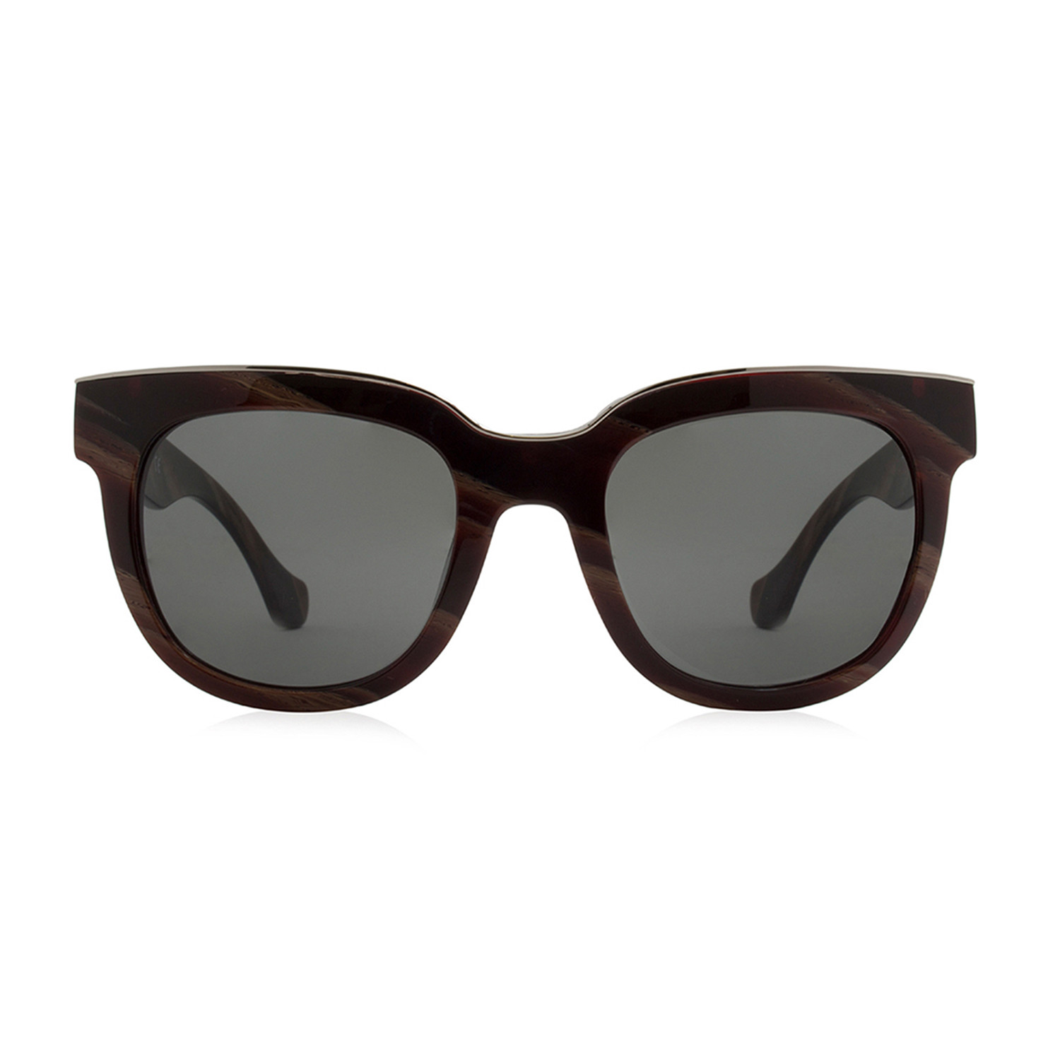 Balenciaga // Women's Round Sunglasses // Brown + Gray Gradient - Women