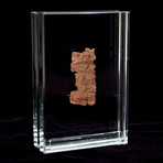 Egyptian Papyrus Book Of The Dead Fragment // Ptolemaic Kingdom Ca.323 - 30 BCE // 2