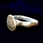 Medieval Crusades Period Bronze Ring // Europe 11-14th Century I