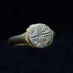 Medieval Crusades Period Bronze Ring // Europe 11-14th Century II