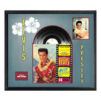 Signed + Framed Album Collage // "Blue Hawaii" // Elvis Presley