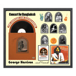 Signed + Framed Album Collage // George Harrison "The Concert For Bangladesh"