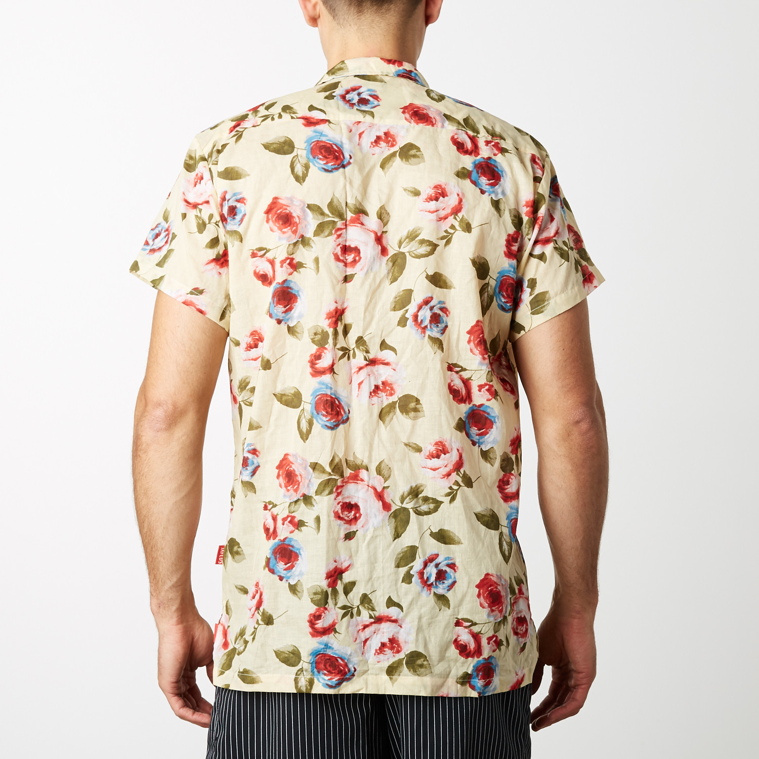 Floral Shirt // Beige Multi-Floral (M) - Jaefields - Touch of Modern
