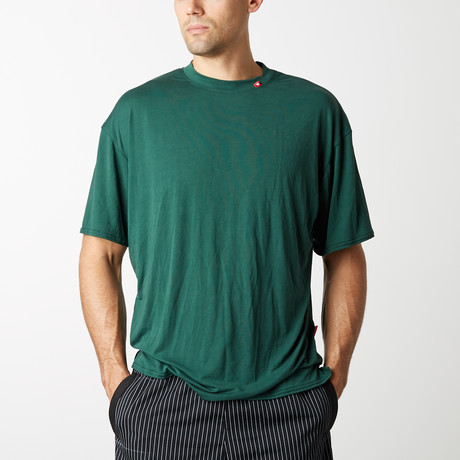 Brae Oversize Tee // Vintage Green (S)