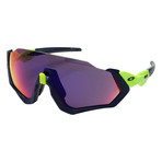 Men's Flight Jacket Oakley Sunglasses // Retina Burn + Prizm Road