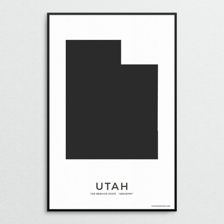 Utah (Charcoal)