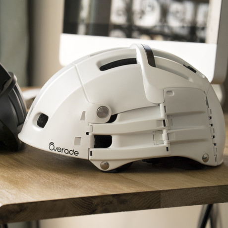 Plixi FIT Foldable Helmet // White (S/M)