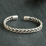 Zamac Bracelet // Antique Silver
