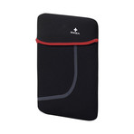 Moranda 10" // Laptop Sleeve (Black + Red)