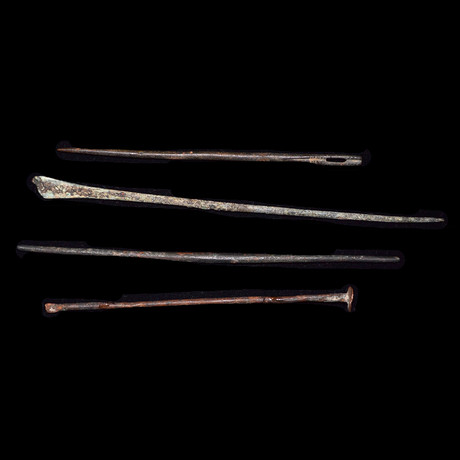 Bronze Roman Surgical Utensil Kit // Roman Empire Ca. 100-400 CE // 1