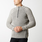 Knit Sweater // Oatmeal (2XL)