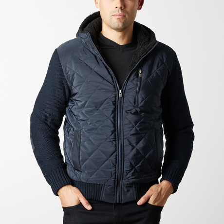 Hooded Sweater // Navy (S)