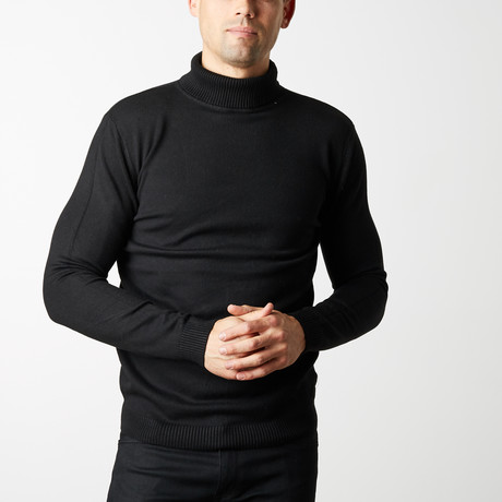 Turtleneck Sweater // Black (S)