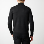 Turtleneck Sweater // Black (L)